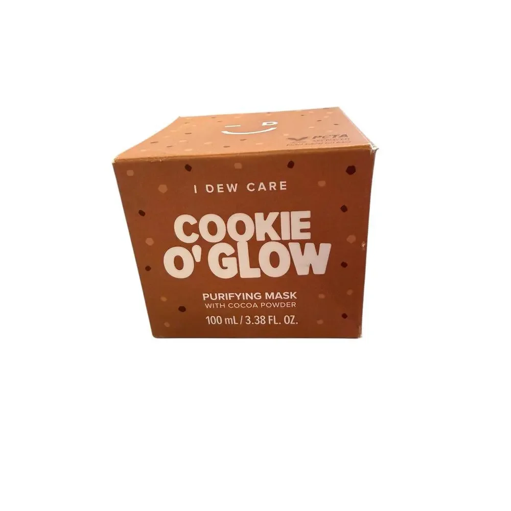 I Dew Care Cookie O'Glow Purifying Wash Off Face Mask 3.38 oz / 100ml